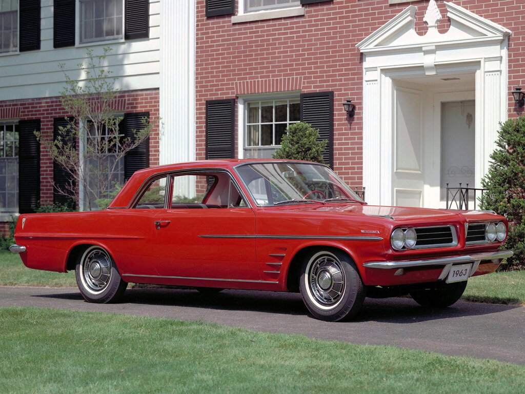 Pontiac Lemans 1 поколение, рестайлинг, купе (09.1962 - 09.1963)